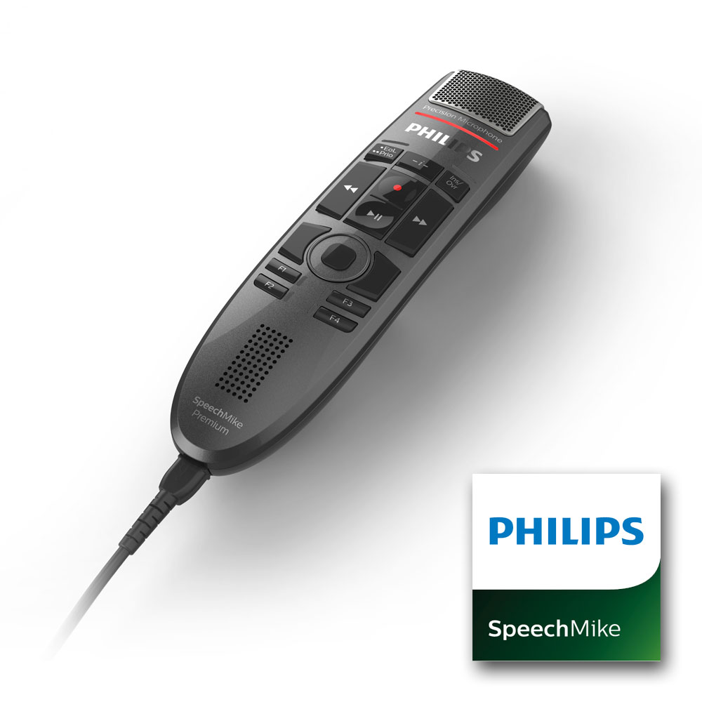 Philips SpeechMike Premium Touch mit Barcode Scanner SMP 3800