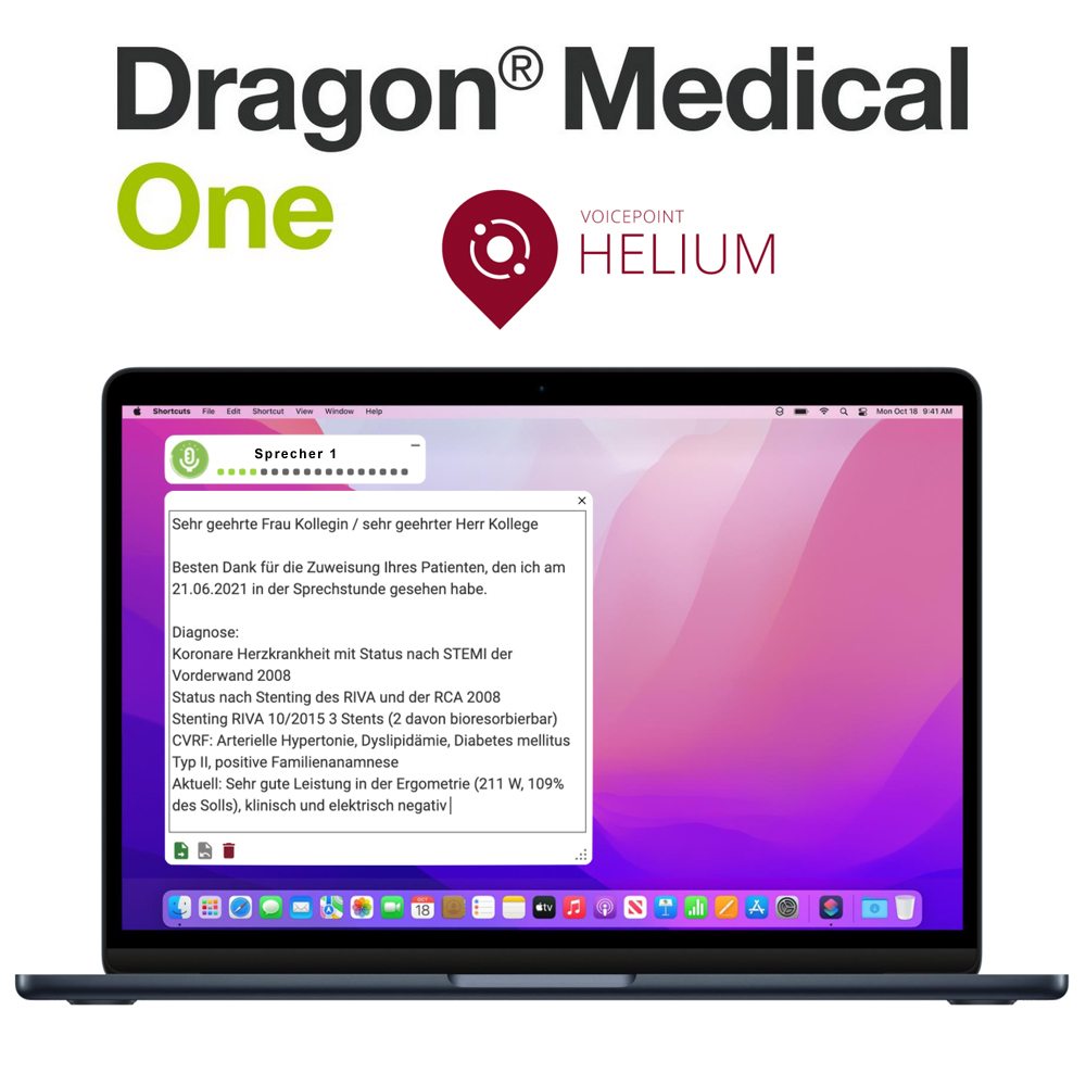 Dragon Medical One für Mac OS