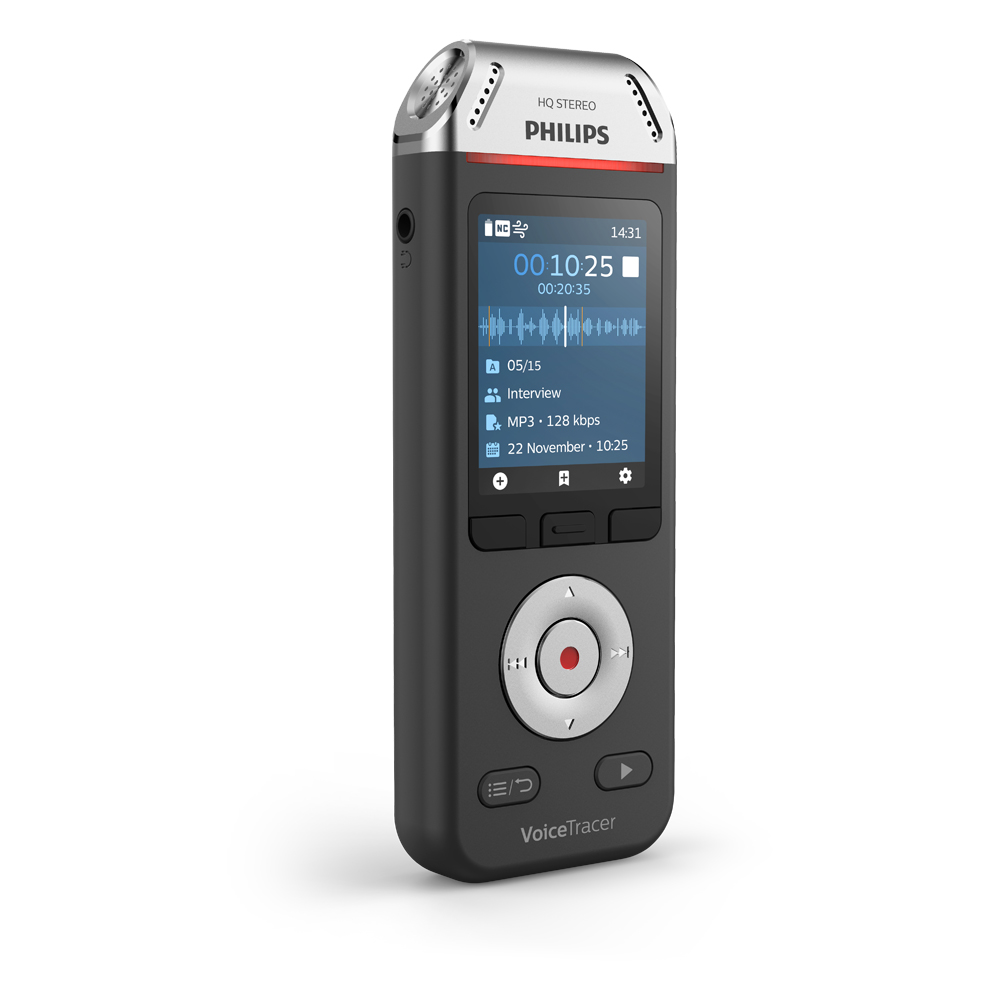 Philips Audiorekorder Digitaler Voice Tracer 2110 (DVT2110)