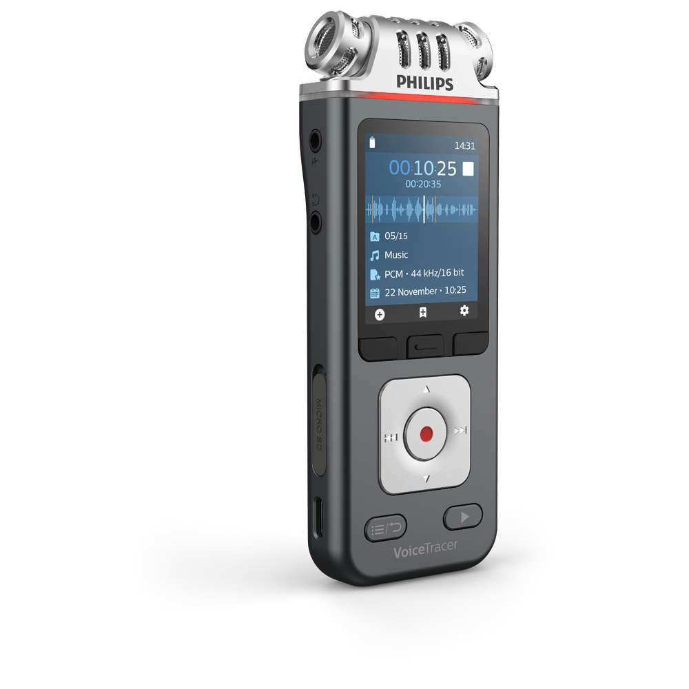 Philips Audiorekorder Digitaler Voice Tracer 6110 (DVT6110)