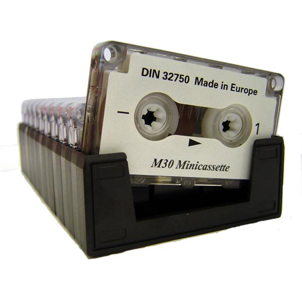 Minikassette M30 2 x 15 Minuten (10 Stück)