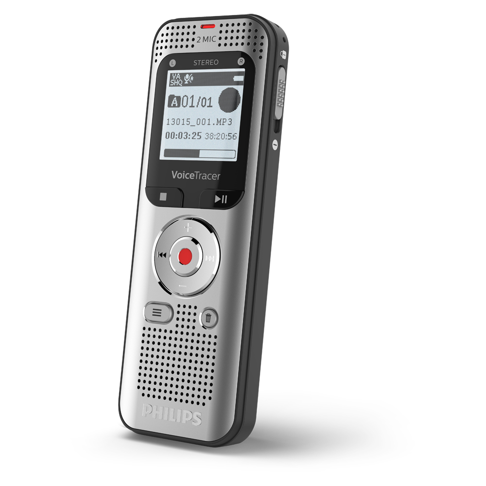 Philips Audiorekorder Digitaler Voice Tracer 2050 (DVT2050)