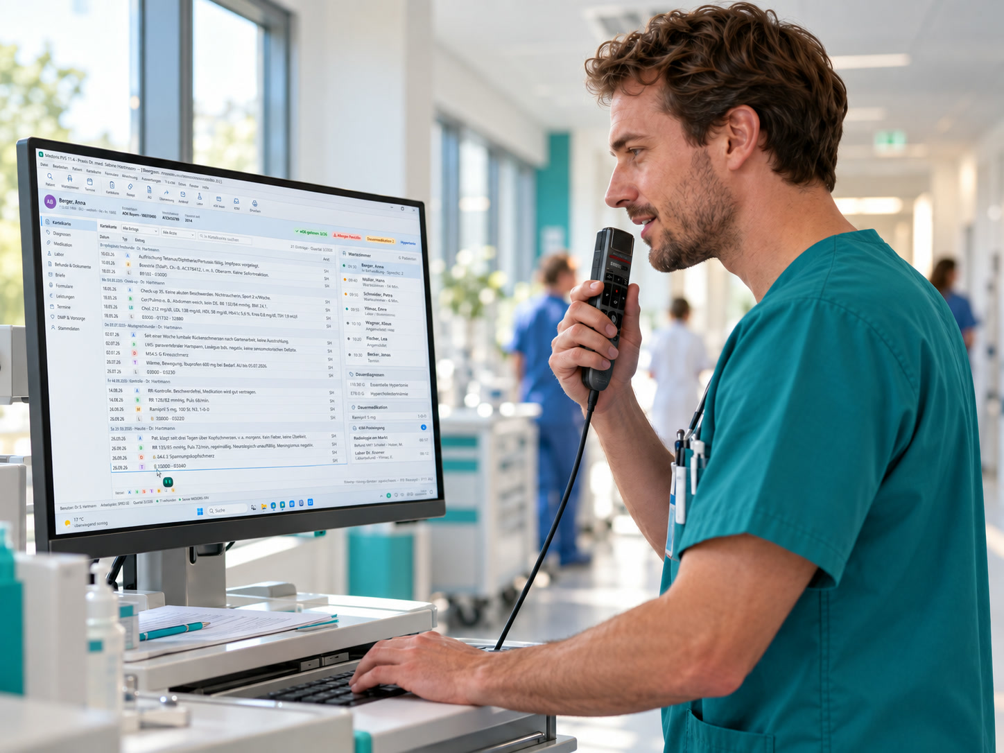 Ambivio Voice Med – KI-Spracherkennung für Ärzte
