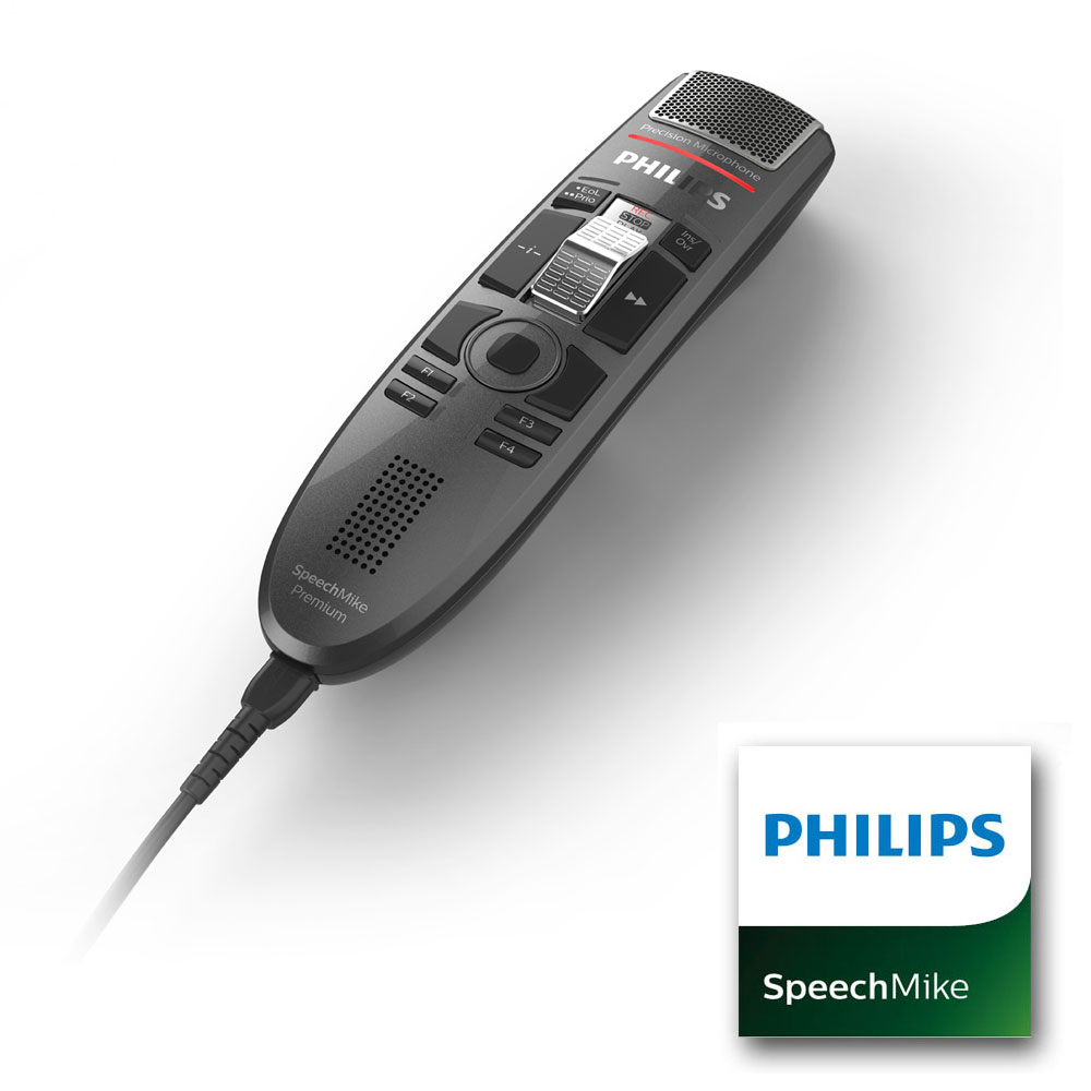 Philips SpeechMike Premium Touch mit Barcode Scanner SMP3810