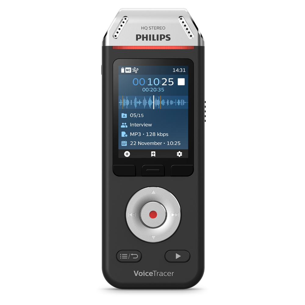 Philips Audiorekorder Digitaler Voice Tracer 2110 (DVT2110)