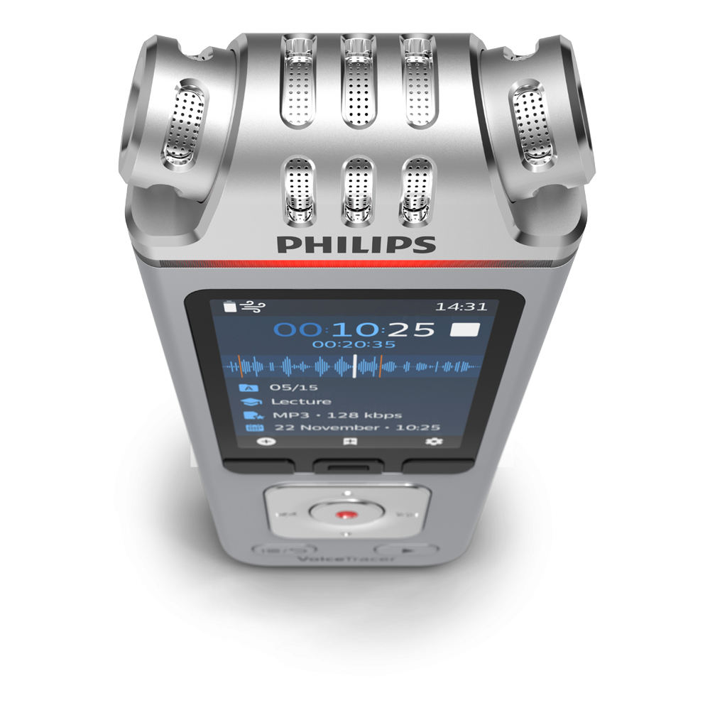 Philips Audiorekorder Digitaler Voice Tracer 4110 (DVT4110)