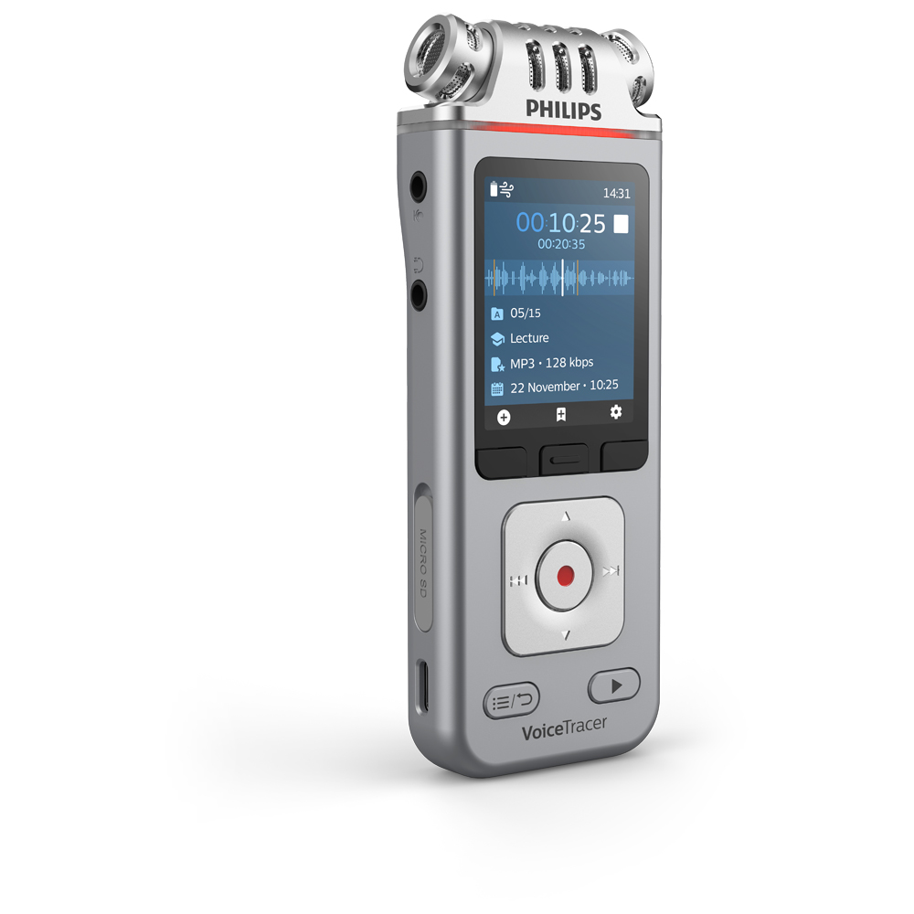 Philips Audiorekorder Digitaler Voice Tracer 4110 (DVT4110)